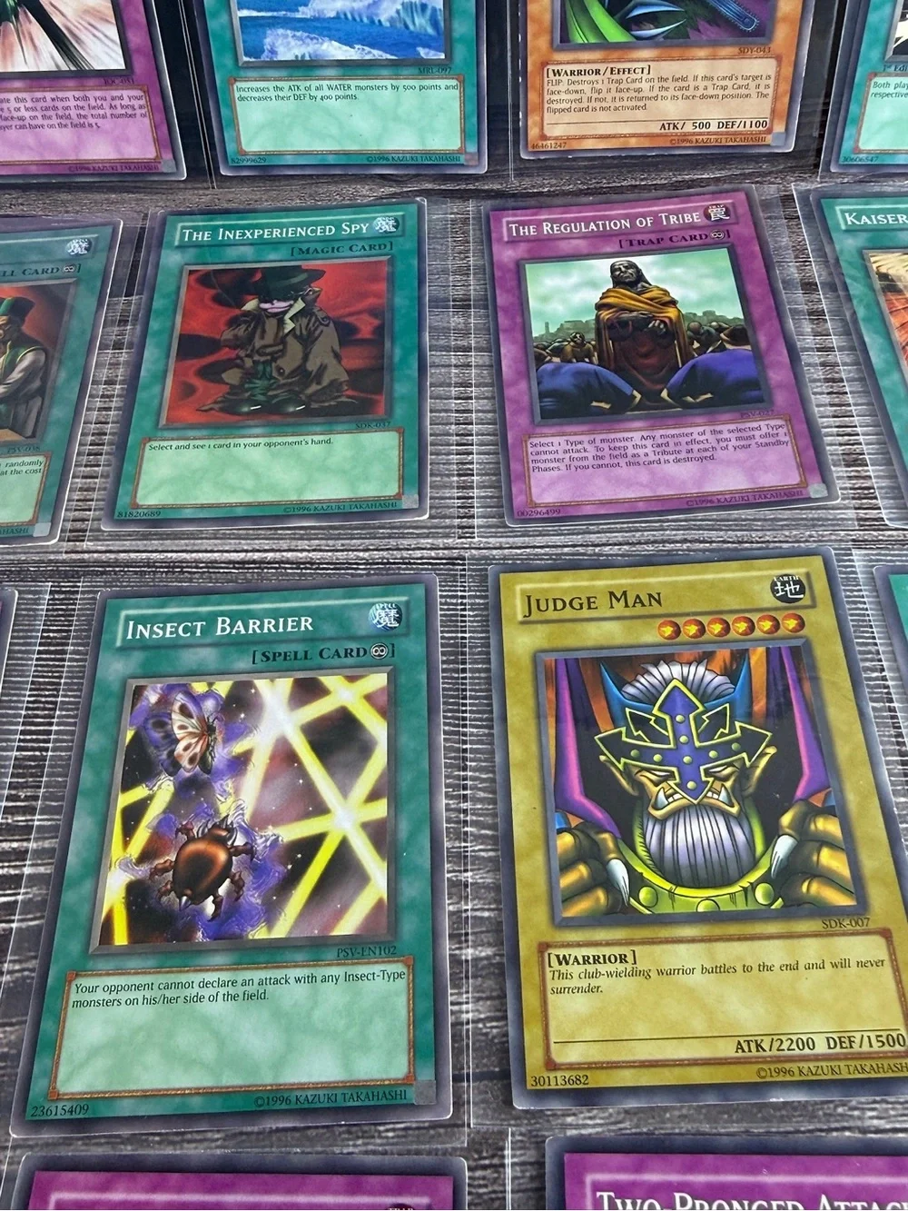 Vintage YuGiOh Lot of 20 Cards – Monsters/Spells/Traps Early Era LP